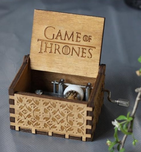 Boîte à thème en bois