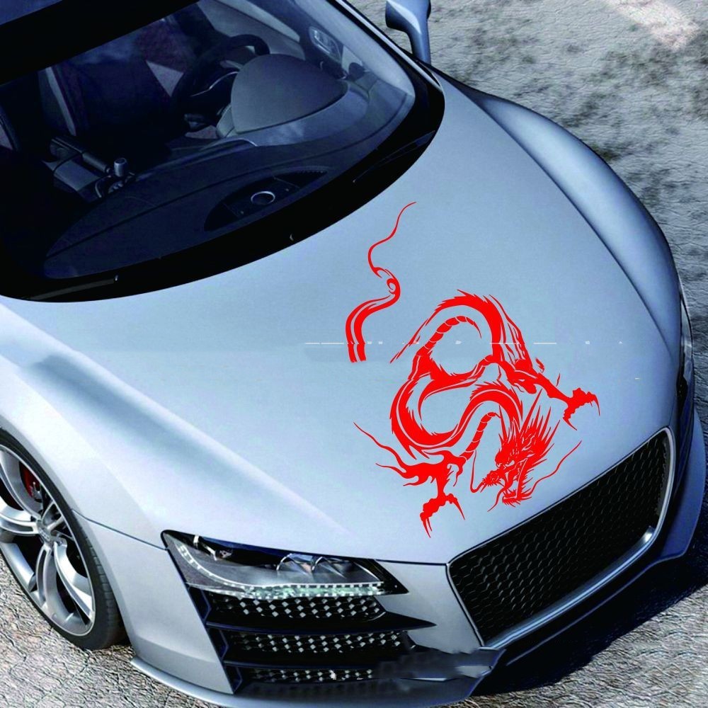 Modification d'autocollant de voiture avant
