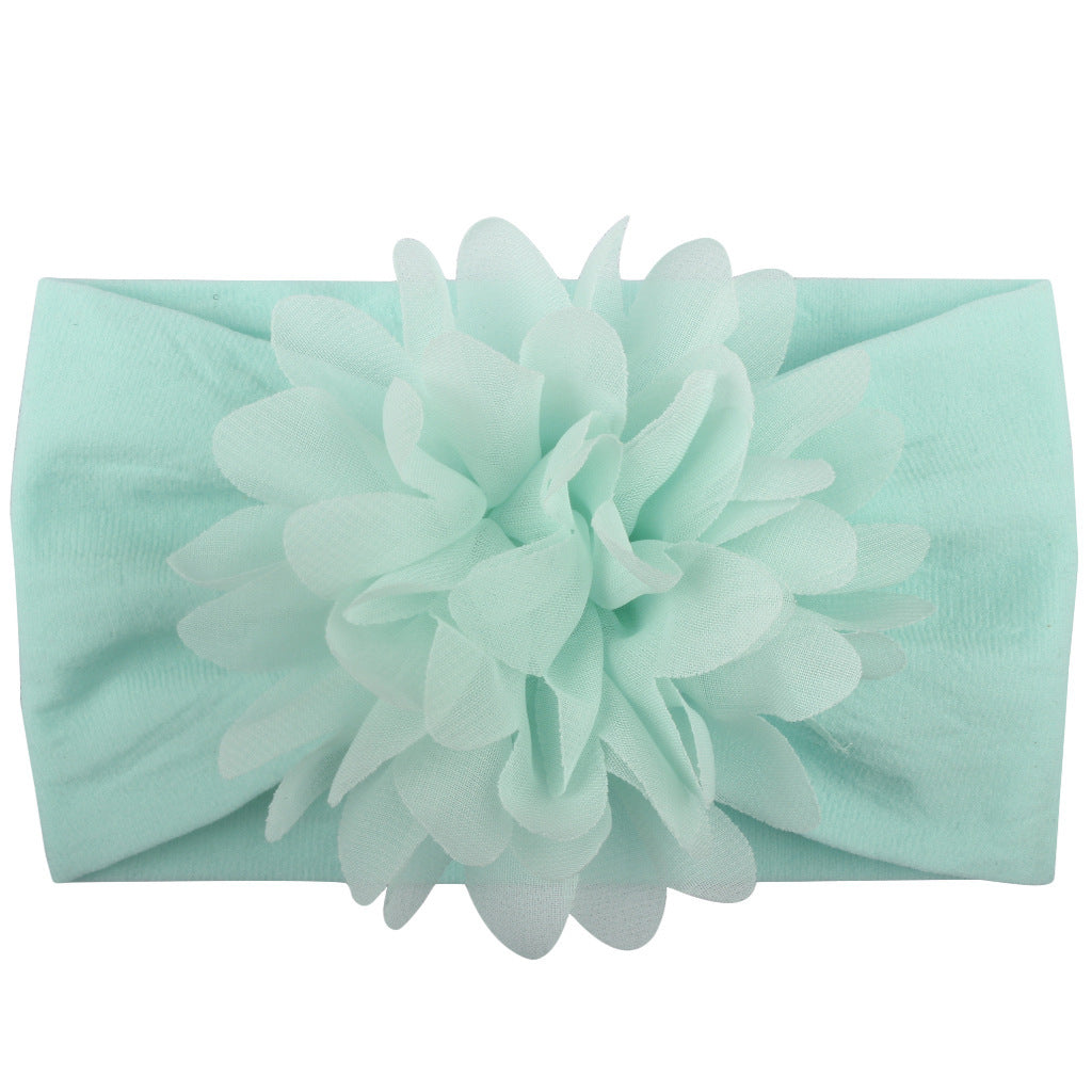 Bandeau créatif en mousseline de soie, accessoires pour cheveux de bébé, bandeau de princesse mignon