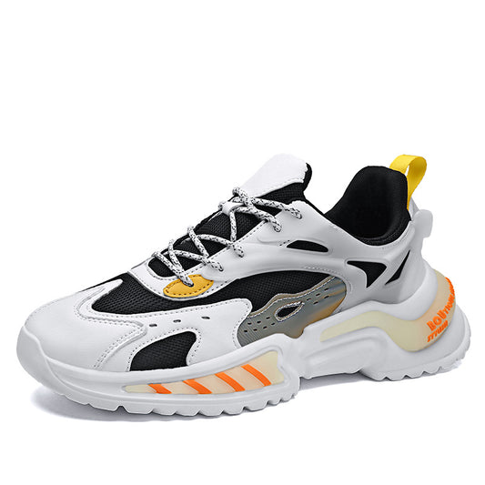 Mesh Running Casual Sneakers Breathable Coconut Daddy Shoes