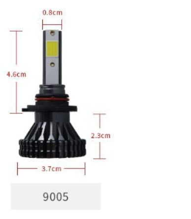 faro LED del coche