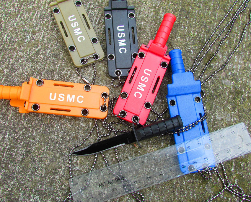 Couteau de survie de camping en acier inoxydable