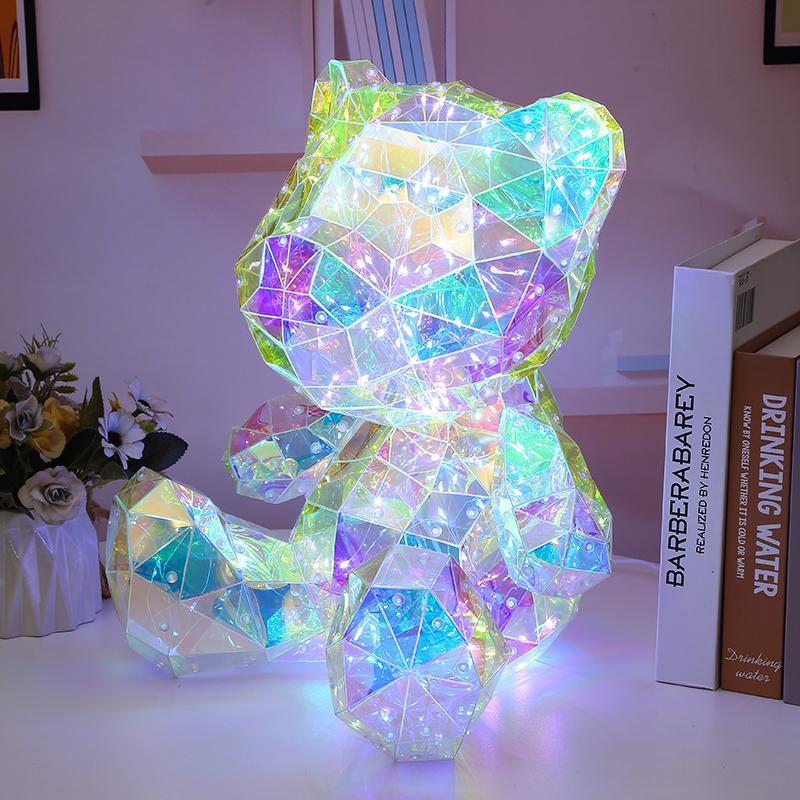 Décorations d’arbre de Noël à lueur illusoire