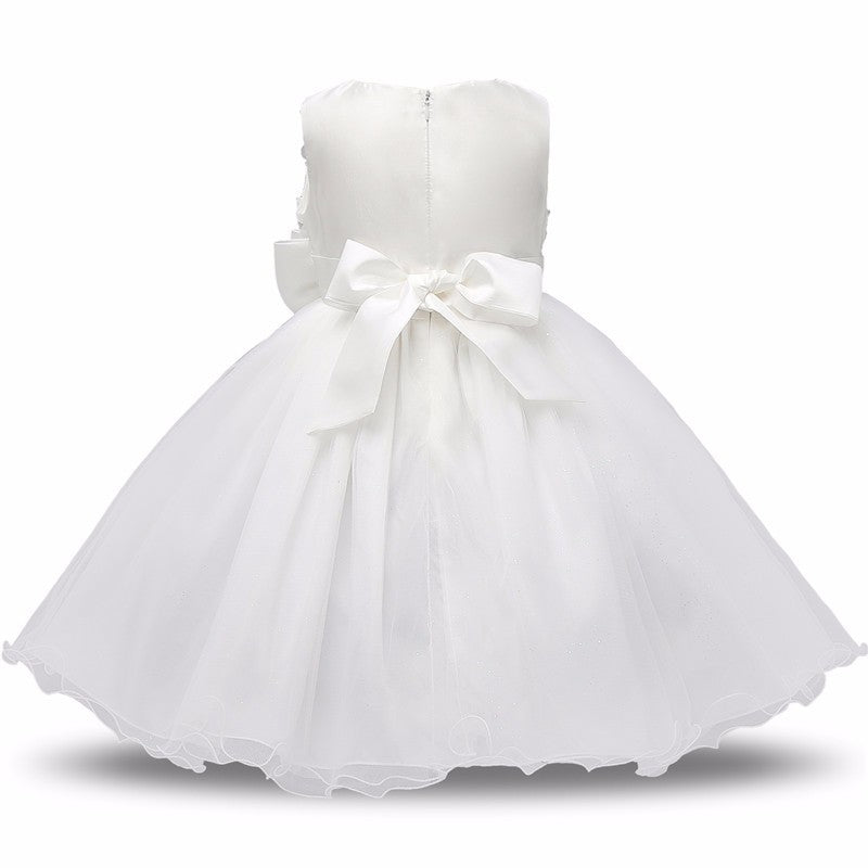 Robe princesse à fleurs pour filles, Tutu d'été, robes de fête d'anniversaire et de mariage