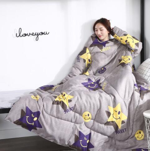 Couette d'hiver paresseuse avec manches