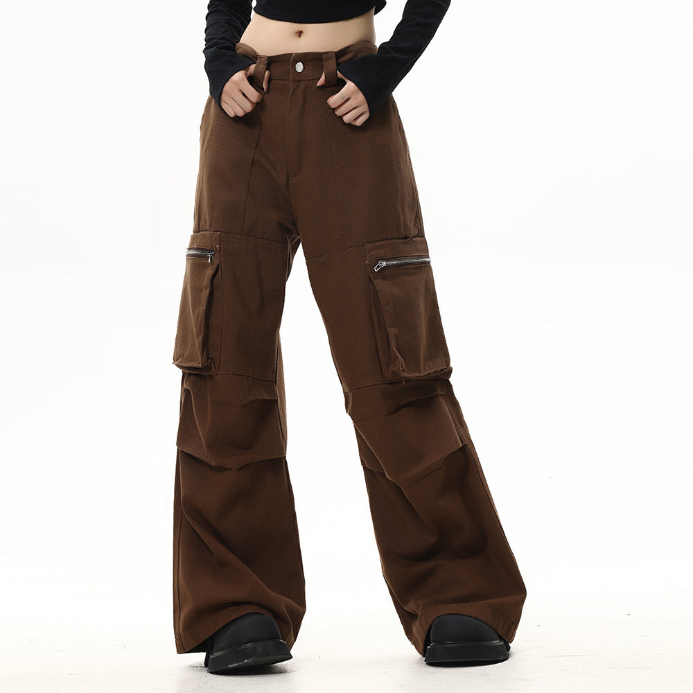 Men's Fashion Wide-leg Straight Long Pants