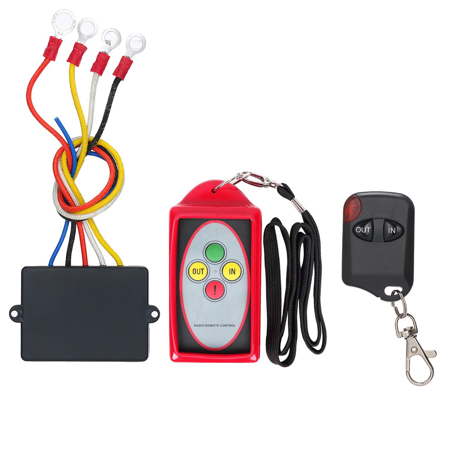 Treuil électrique universel sans fil, télécommande électrique universelle pour voiture, 12V, pratique