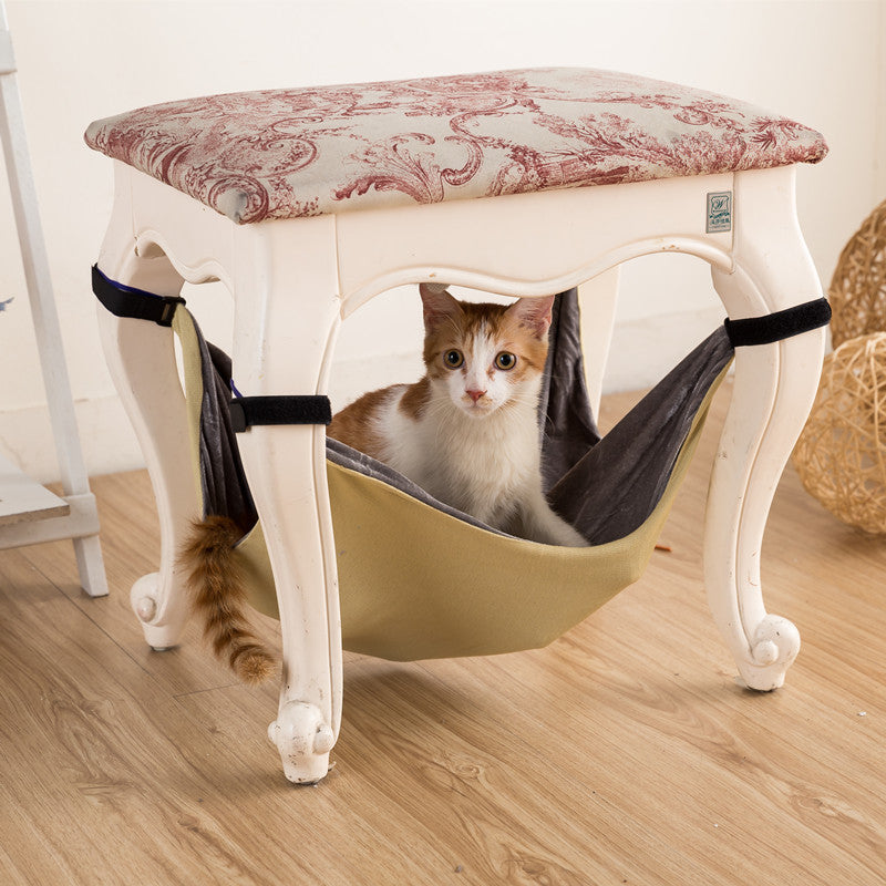 Hamac pour chat, lit pour chat, chaise longue, coussin de canapé, chaise suspendue détachable