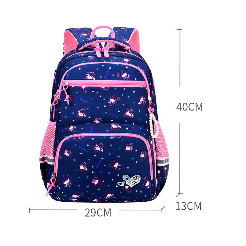 Sac à dos pour enfants de style princesse mignon de dessin animé de mode