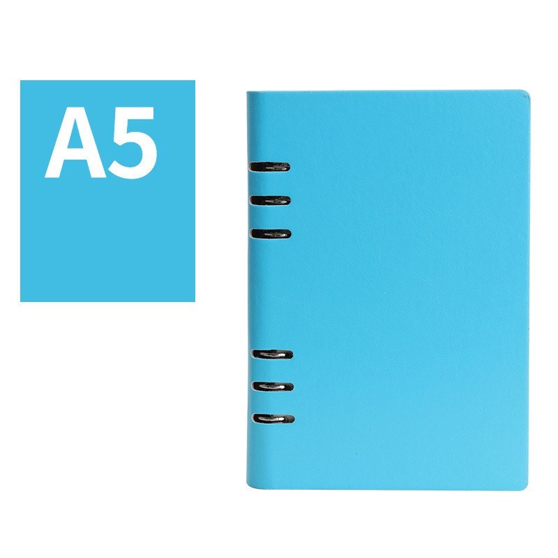 Cahier d'affaires simple à feuilles mobiles
