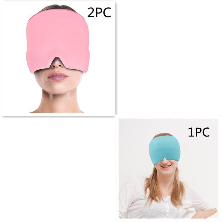 Mascarilla para ojos en gel para aliviar el dolor de cabeza