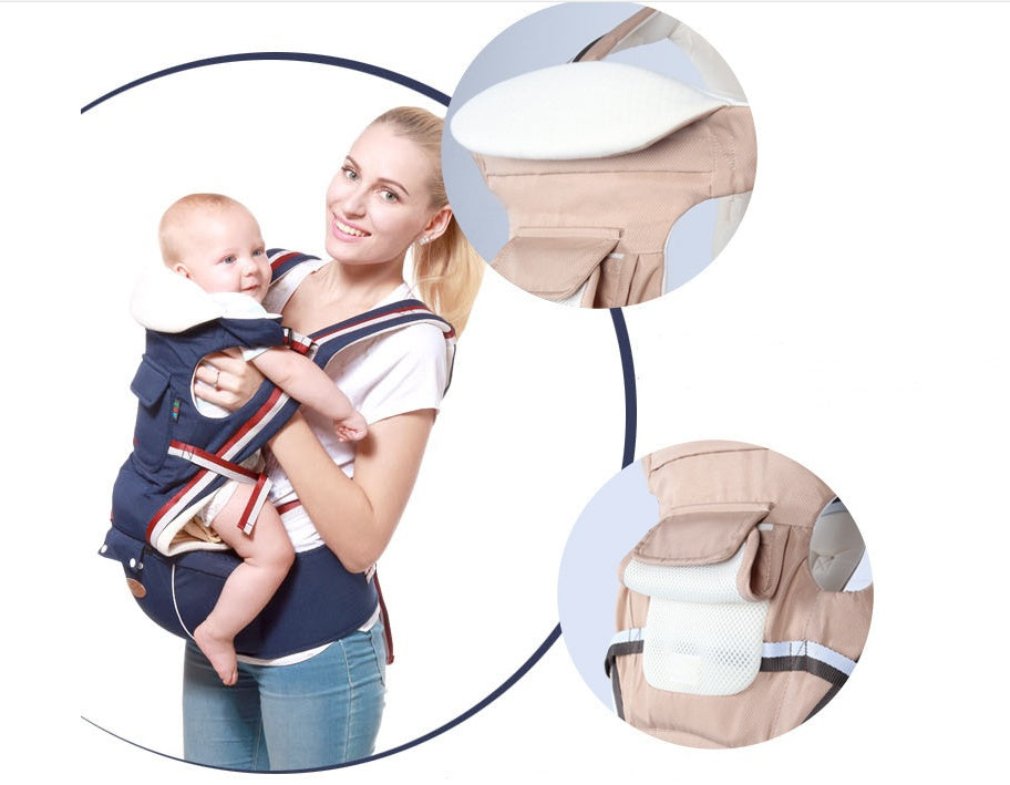Tabouret de taille pour enfants quatre saisons avec sangle pour bébé respirant