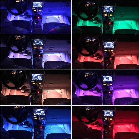 Lumière d'ambiance pour application de voiture