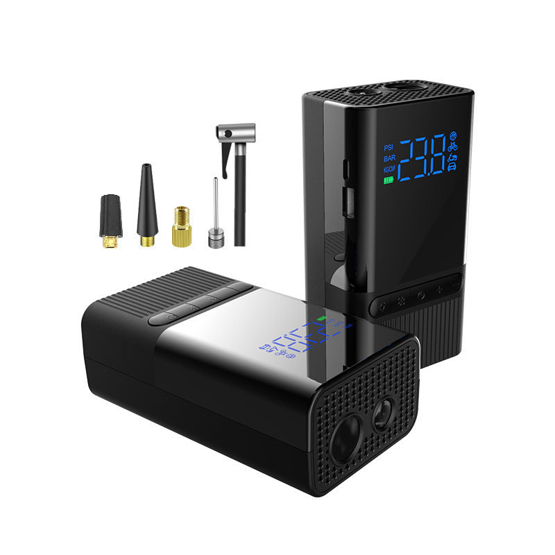 Compresor de aire de bomba inflable para bicicleta, coche, barco, Inflador de neumáticos, portátil, recargable