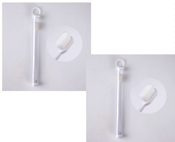 Brosse à dents Ultra-fine, poils Super doux, nettoyage en profondeur, Portable, outils de soins bucco-dentaires, nettoyage buccal, voyage