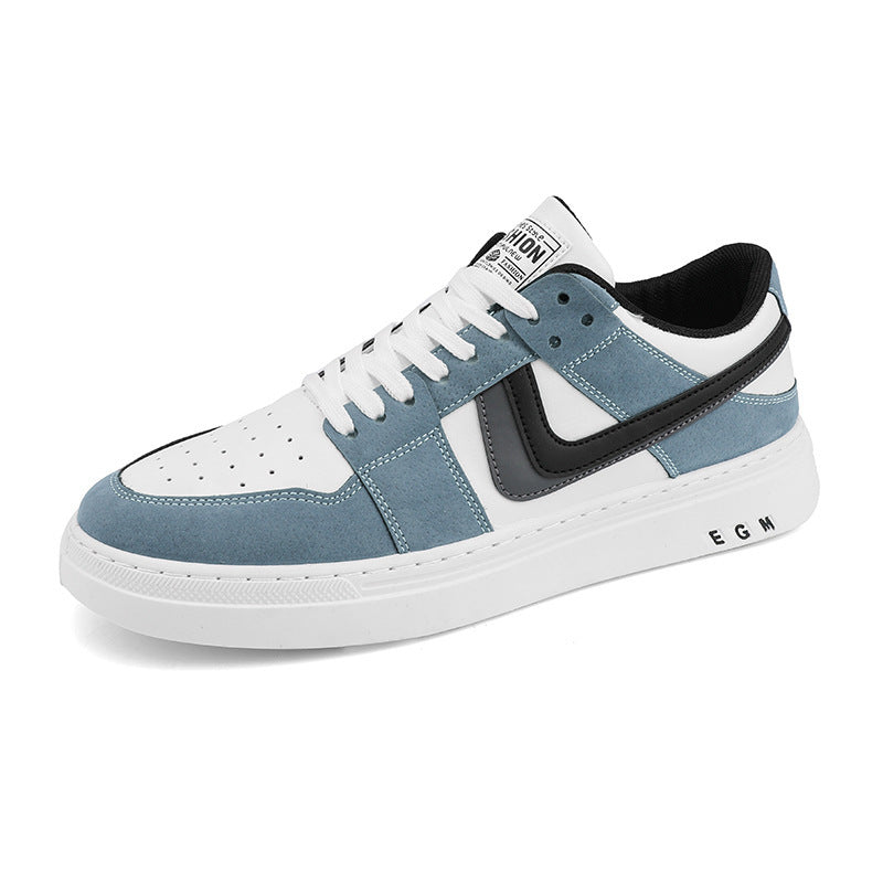 Zapatos blancos deportivos informales que combinan con todo para hombre