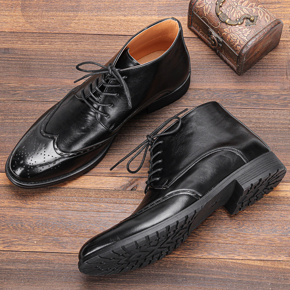 Zapatos brogue casuales para hombre Botas Dr Martens