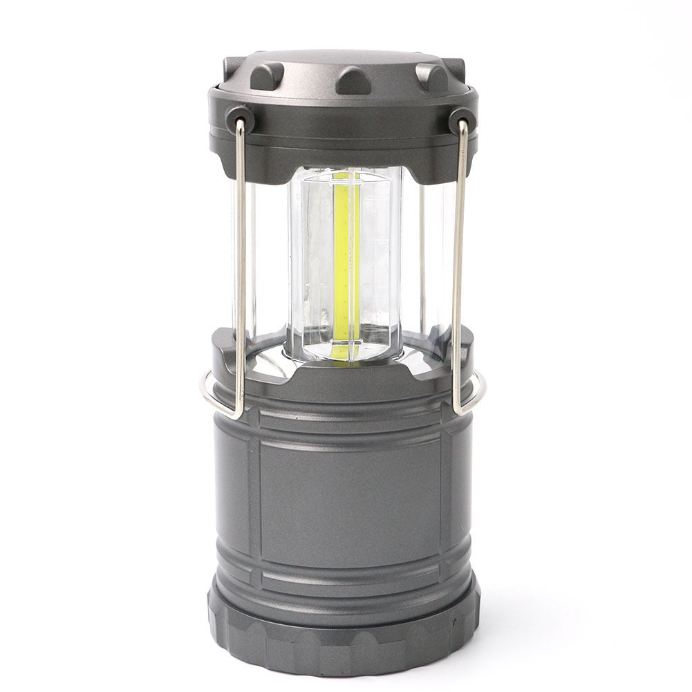 Lampe LED de camping COB avec crochet télescopique portable d'urgence, commerce extérieur direct d'usine, nouvelle collection
