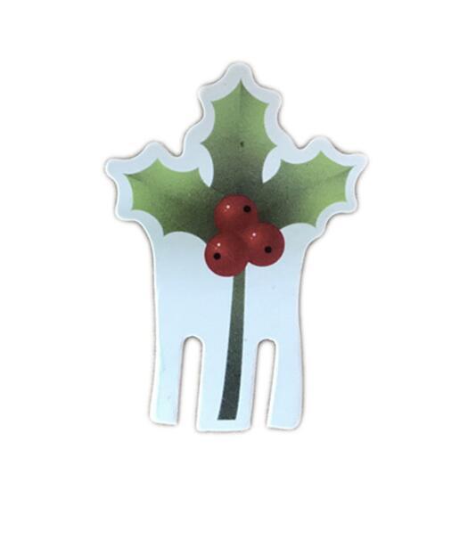 Chapeau de noël rouge en papier, 10 pièces, carte de coupe de vin, de Champagne, décor de Table de fête de noël, décorations DIY pour la maison 