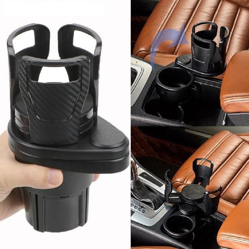 Porte-gobelet pliable pour voiture, porte-bouteille, support de tasse, lunettes de soleil, organisateur de téléphone, rangement, style de voiture