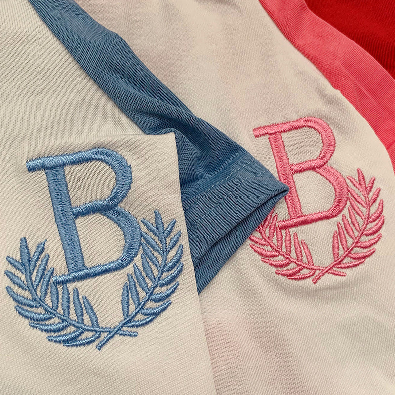 Ropa para perros ropa de manga corta para padres e hijos