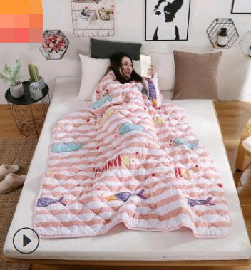 Couette d'hiver paresseuse avec manches