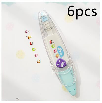 Cinta correctora de encaje, cinta decorativa de papelería