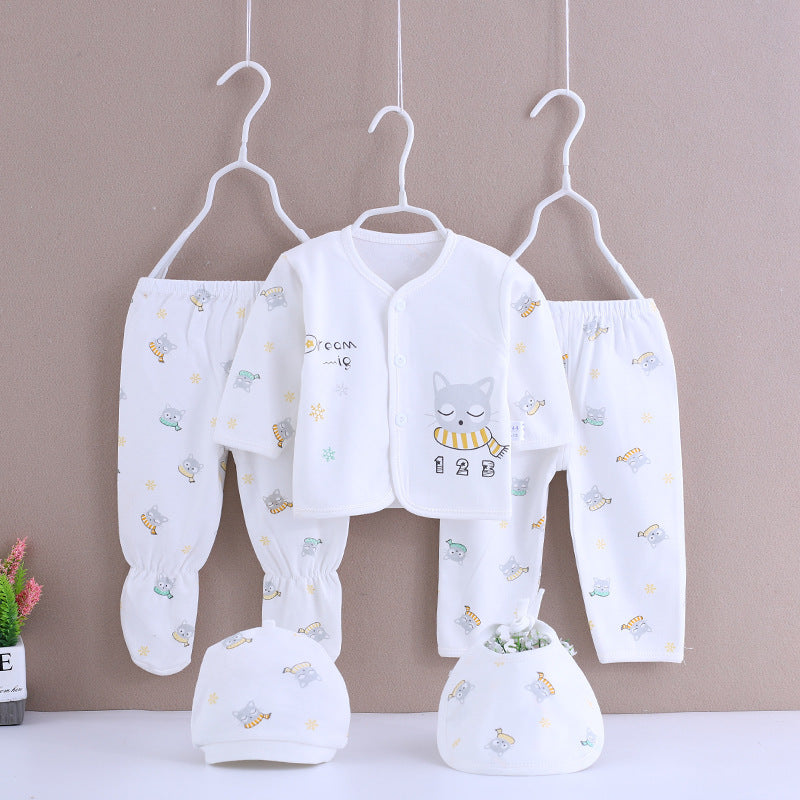 Ensemble de sous-vêtements de printemps et d'été en coton pour bébé