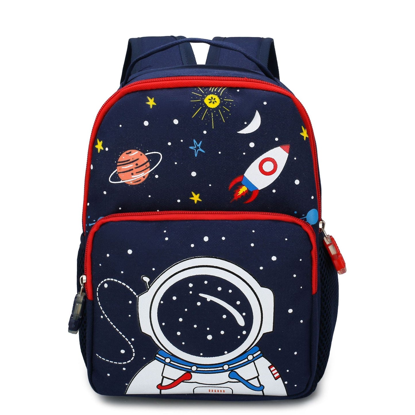 Mochila de moda estrellada para niños de dibujos animados.