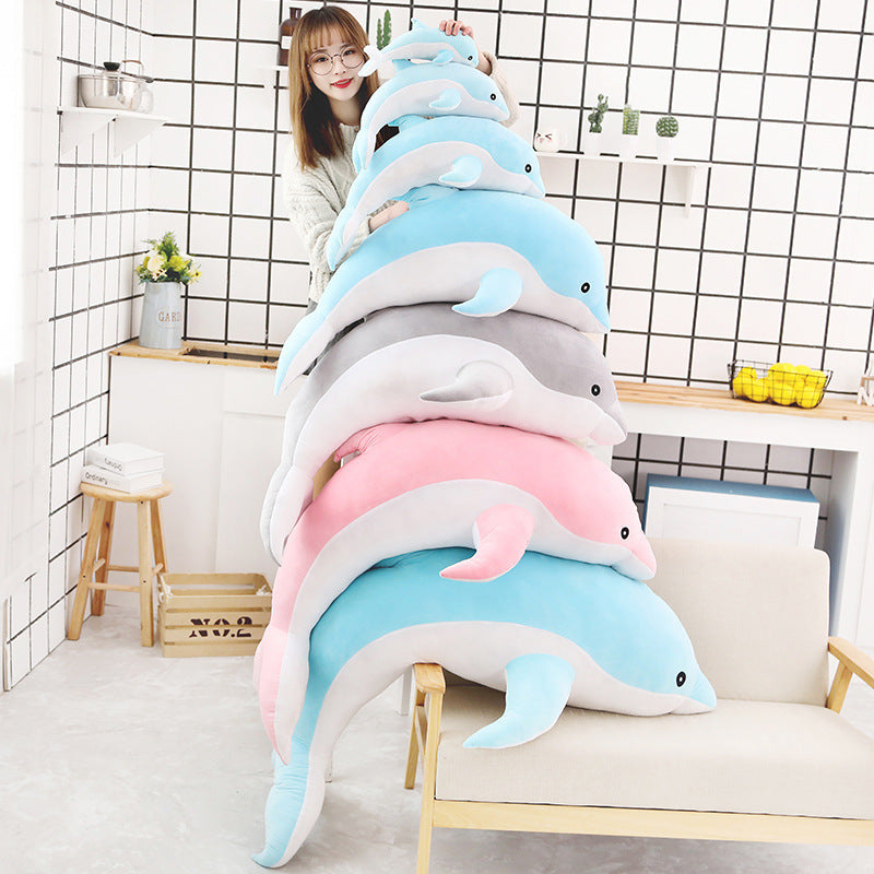 Jeu en peluche dauphin