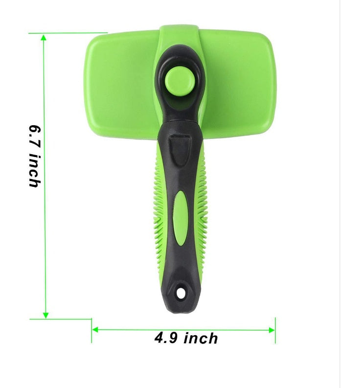 Compatible avec Apple, Benepaw Premium Auto cabello limpio perro cepillo imperméable cómodo pequeño perro grande peine de aseo de mascotas herramientas gato encaja varios cabello