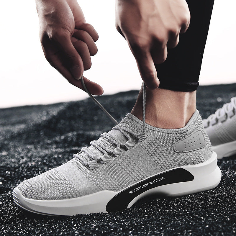 Chaussures respirantes pour hommes, chaussures de sport décontractées en filet