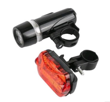 Lumière de vélo LED voyant d'avertissement de sécurité VTT équipement d'équitation ensemble de lumière de vélo feu arrière de vélo