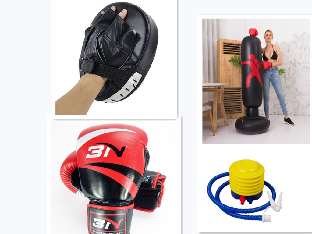 Guantes de Kick Boxing Pad Punch Target Mitt Bag