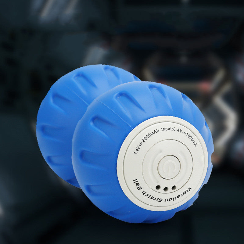 Bola de maní vibratoria eléctrica, relajante muscular, gimnasio en casa, Fitness, Yoga, masajeador, bola de maní vibratoria