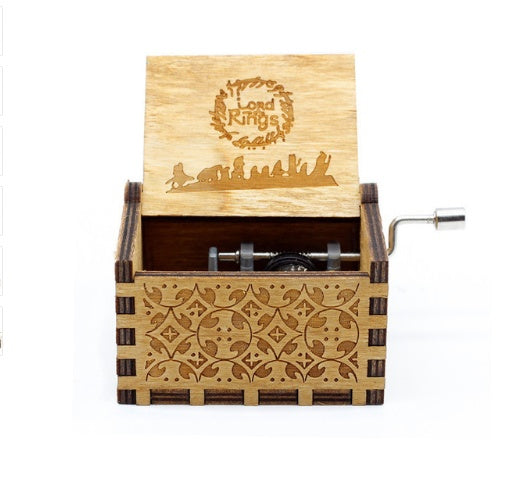 Boîte à thème en bois