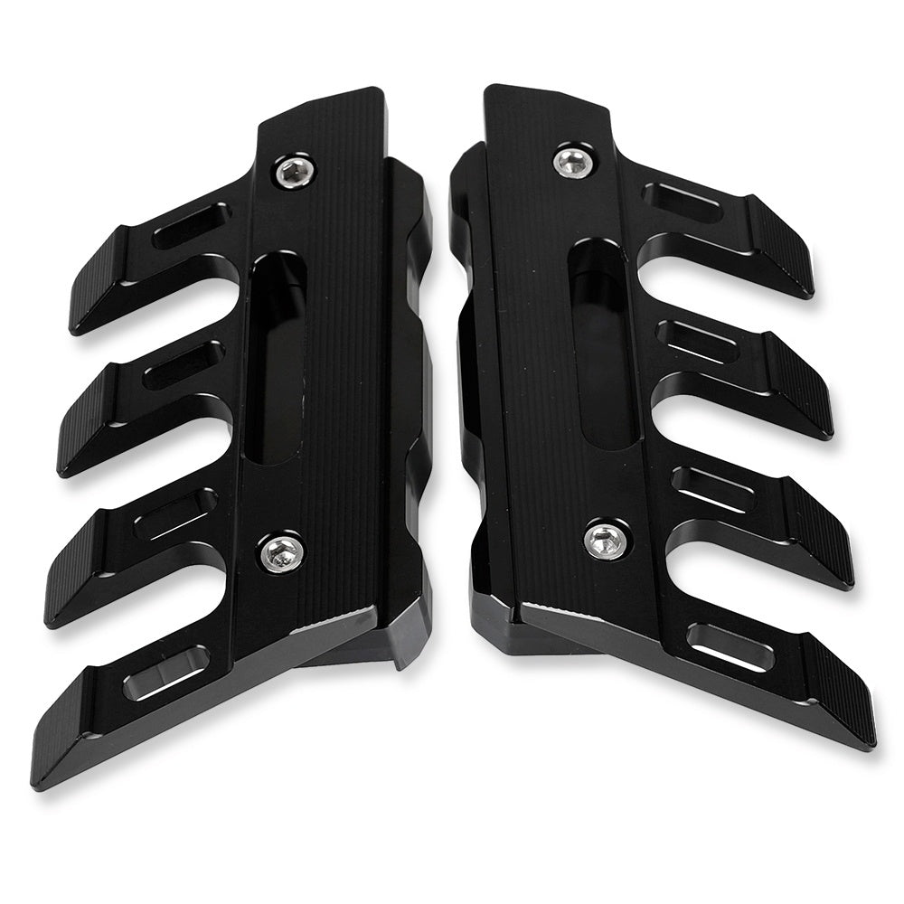 Cubierta protectora modificada de la aleación de aluminio del guardabarros de la rueda delantera