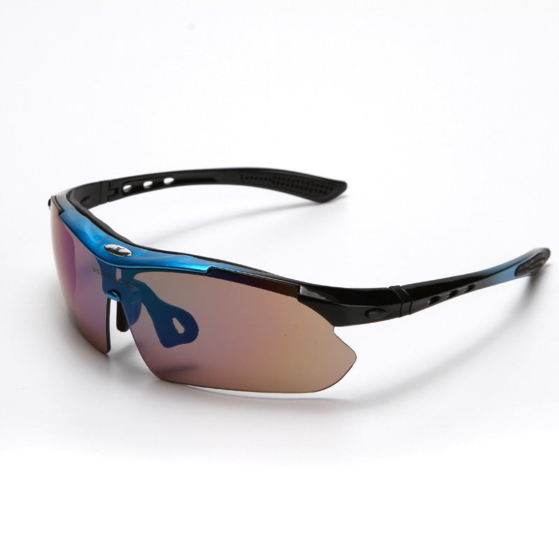 Outdoor bicycle windproof glasses Cycling polarizer Goggles sports sunglasses 5 color suit