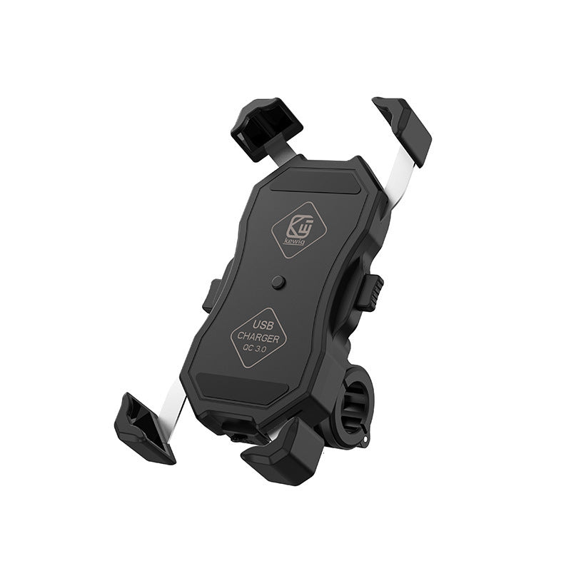 Support de vélo Anti-chute et Anti-secouement, support de moto, support de Navigation Mobile télescopique automatique à quatre griffes