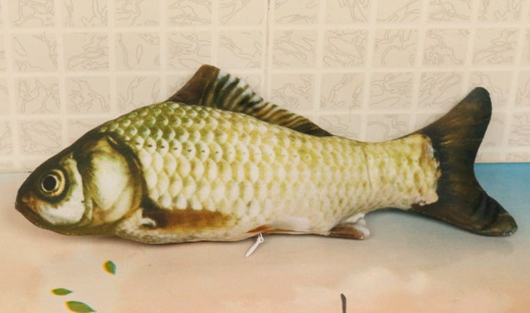 Version sans pince à chat - Jouet de poisson électrique de simulation de poisson sauteur électrique