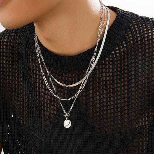 Niche High Sense Twin Clavicle Chain Accessories