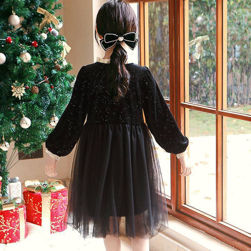Robe de mode princesse enfants vêtements de nouvel an