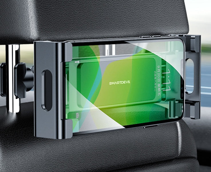 Support de téléphone pour siège arrière pour appui-tête