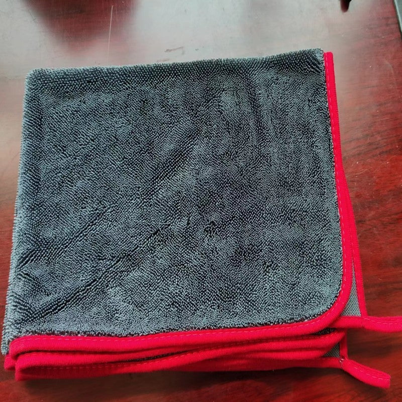 Petite serviette torsadée tressée, lavage de verre de voiture, eau de nettoyage, chiffon en Fiber coréenne transfrontalière d'amazon