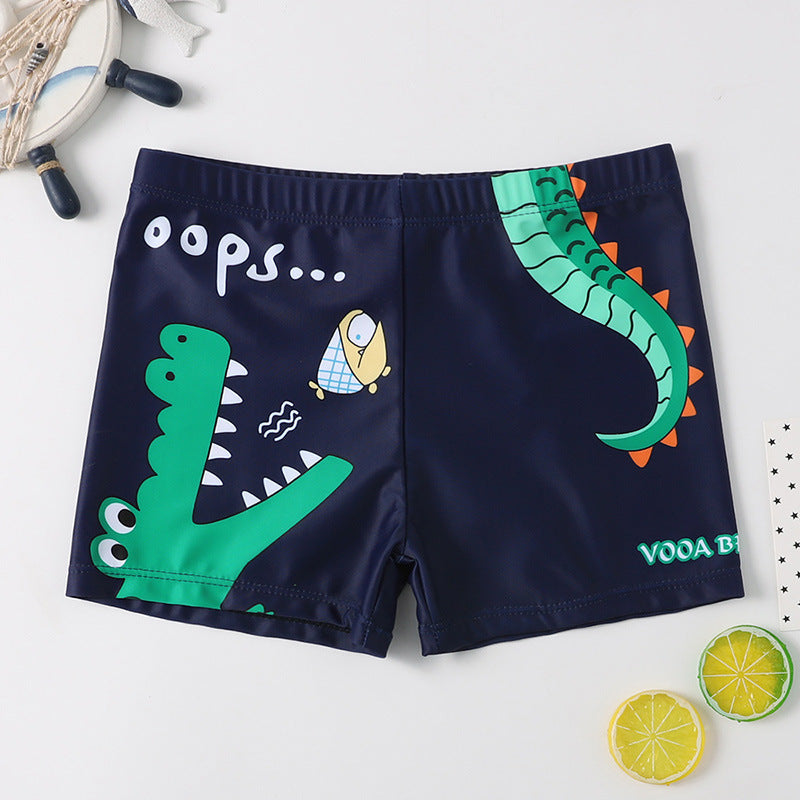 Traje de baño de niño de dibujos animados
