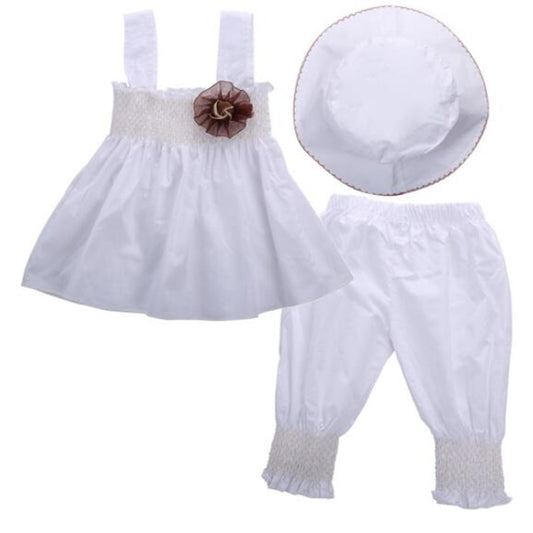 Tenue d'été princesse bébé fille 