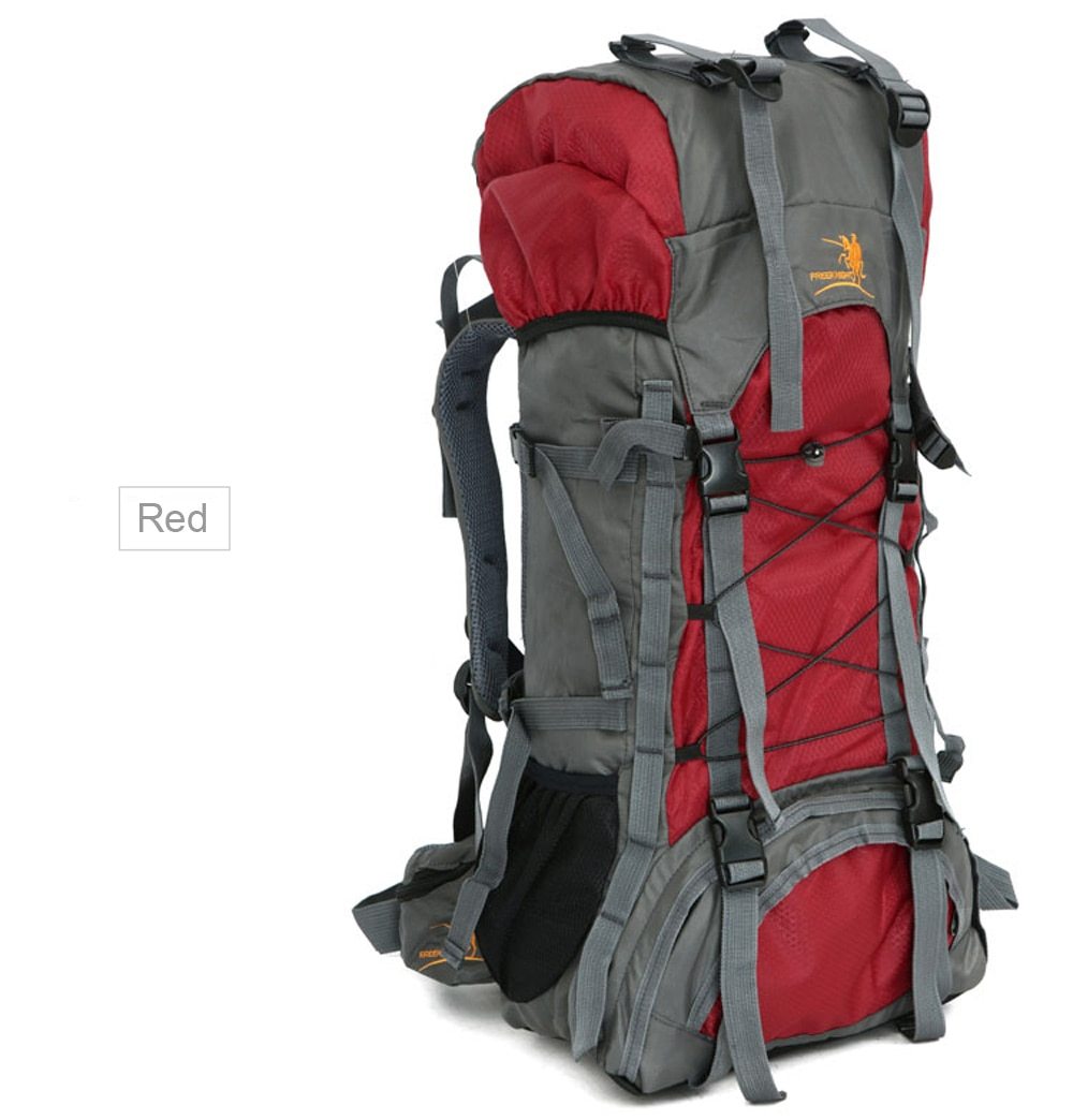 Mochila de viaje extra grande para exteriores de 60 litros