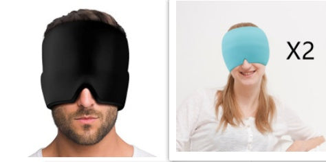 Mascarilla para ojos en gel para aliviar el dolor de cabeza