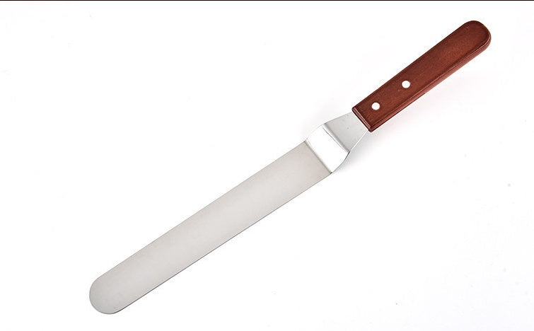 Spatule à gâteau haute température, grattoir en acier inoxydable, outil de cuisson de crème
