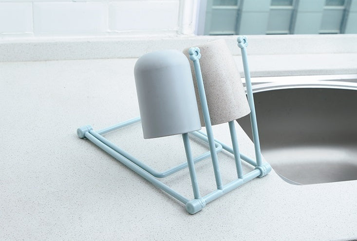 Étagère pliable pour torchons, accessoires de cuisine, organisateur de gadgets 